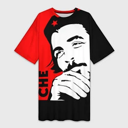Женская длинная футболка Че Гевара