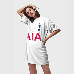 Футболка женская длинная Tottenham FC: AIA, цвет: 3D-принт — фото 2