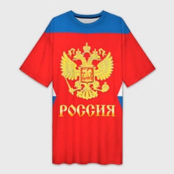 Женская длинная футболка Сборная РФ: #91 TARASENKO