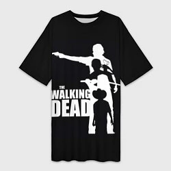 Женская длинная футболка Walking Dead: Family