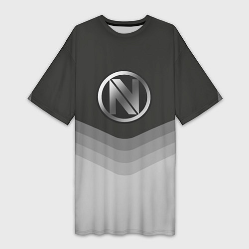 Женская длинная футболка EnVyUs Uniform / 3D-принт – фото 1