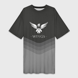 Женская длинная футболка Wings Uniform