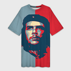 Женская длинная футболка Che Guevara
