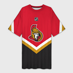Женская длинная футболка NHL: Ottawa Senators