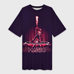 Женская длинная футболка Mario Tron