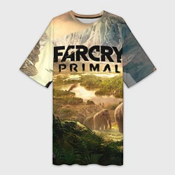 Женская длинная футболка Far Cry: Primal