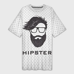 Женская длинная футболка Hipster