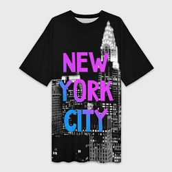 Женская длинная футболка Flur NYC