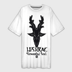 Женская длинная футболка Leshrac: Tormented soul
