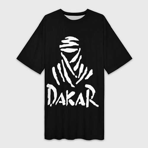 Женская длинная футболка Dakar / 3D-принт – фото 1