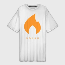Женская длинная футболка Destiny: Solar