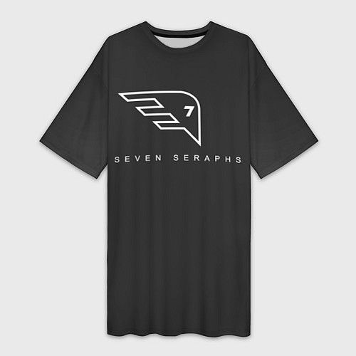 Женская длинная футболка Destiny: Seven Seraphs / 3D-принт – фото 1