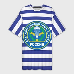 Женская длинная футболка ВДВ Россия