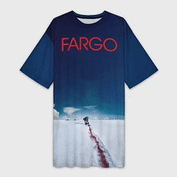 Женская длинная футболка Fargo