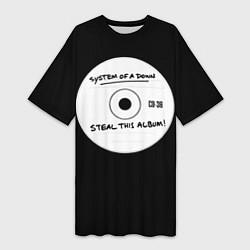 Женская длинная футболка SOAD: Steal this album