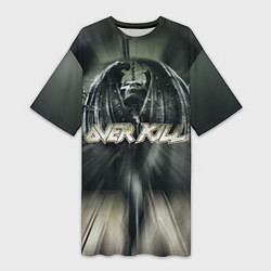 Женская длинная футболка Overkill: Death Angel