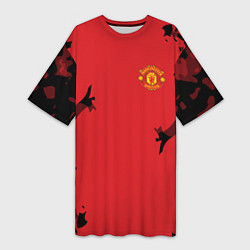 Женская длинная футболка FC Manchester United: Red Original