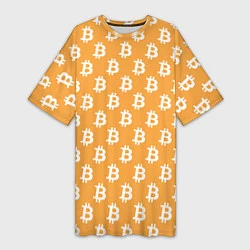 Женская длинная футболка BTC Pattern