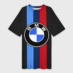 Женская длинная футболка BMW SPORT