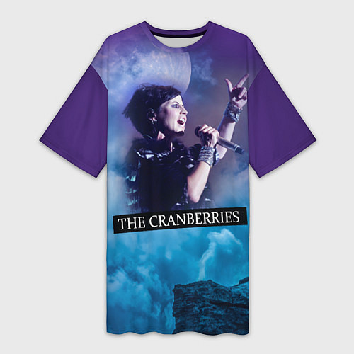 Женская длинная футболка The Cranberries / 3D-принт – фото 1