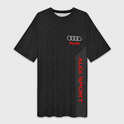 Женская длинная футболка Audi: Sport Line