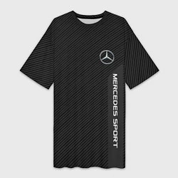 Женская длинная футболка Mercedes AMG: Sport Line