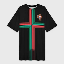 Женская длинная футболка Сборная Португалии: Альтернатива ЧМ-2018