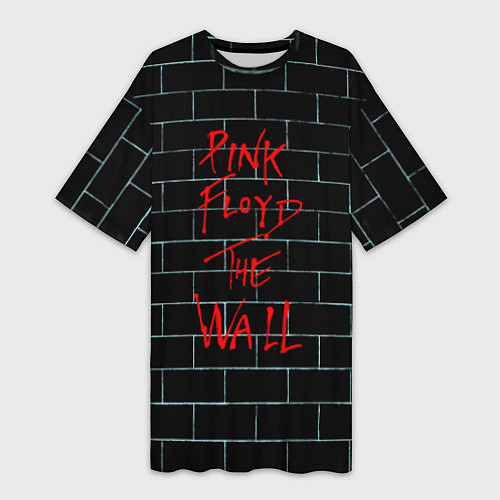 Женская длинная футболка Pink Floyd: The Wall / 3D-принт – фото 1