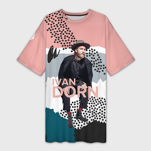Женская длинная футболка Ivan Dorn / 3D-принт – фото 1