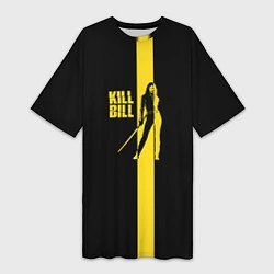 Женская длинная футболка Kill Bill