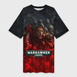 Женская длинная футболка Warhammer 40000: Dawn Of War