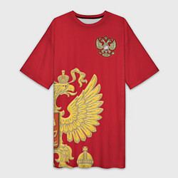 Женская длинная футболка Сборная России: эксклюзив