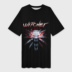 Женская длинная футболка Witcher 2077
