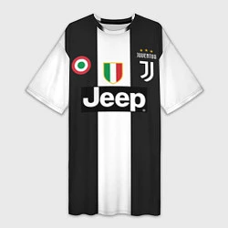 Женская длинная футболка FC Juventus 18-19