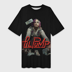 Женская длинная футболка Lil Pump
