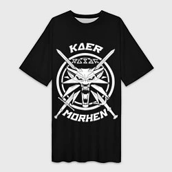 Женская длинная футболка The Witcher: Kaer Morhen