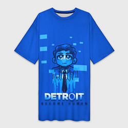 Женская длинная футболка Detroit: Become Human