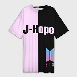 Женская длинная футболка BTS J-hope