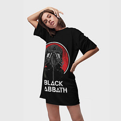 Футболка женская длинная Black Sabbath: The Dio Years, цвет: 3D-принт — фото 2