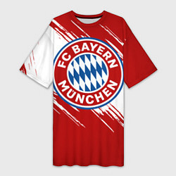 Женская длинная футболка ФК Бавария