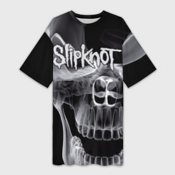 Женская длинная футболка Slipknot Death