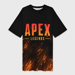 Женская длинная футболка Apex Legends: Battle Royal