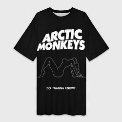 Женская длинная футболка Arctic Monkeys: Do i wanna know?