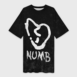 Женская длинная футболка XXXTentacion: Numb
