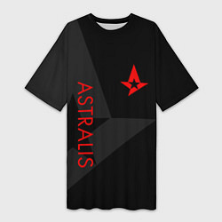 Женская длинная футболка Astralis: Dark Style
