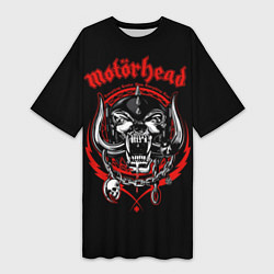 Женская длинная футболка Motorhead Demons