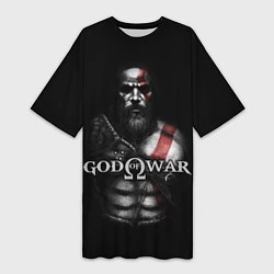 Женская длинная футболка God of War