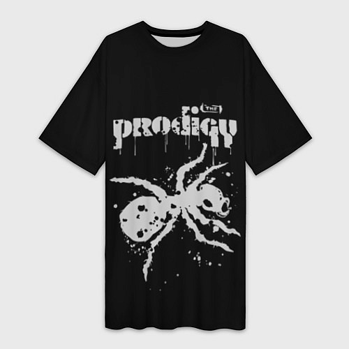 Женская длинная футболка The Prodigy The Ant / 3D-принт – фото 1