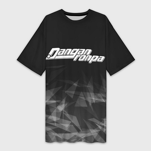 Женская длинная футболка DANGANRONPA / 3D-принт – фото 1