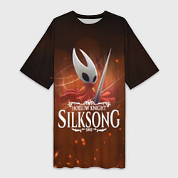 Женская длинная футболка Hollow Knight: Silksong